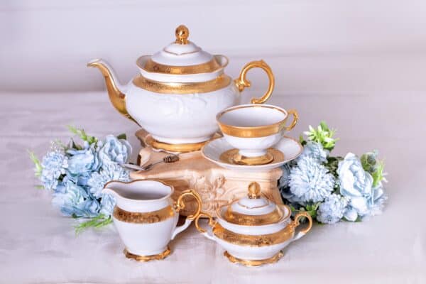 Jeremy 803 Gold Tea Service