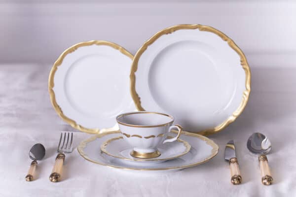 Jeremy Matt Gold Place Setting