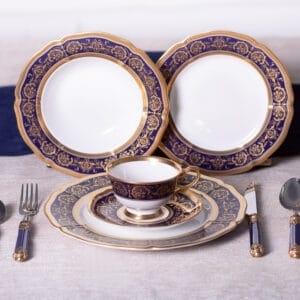 Romance Cobalt Place setting