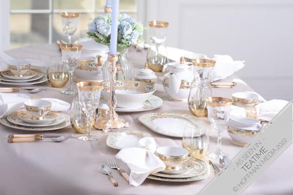 Vienna Celadon Table Setting