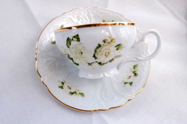 Bernadotte White Roses cup